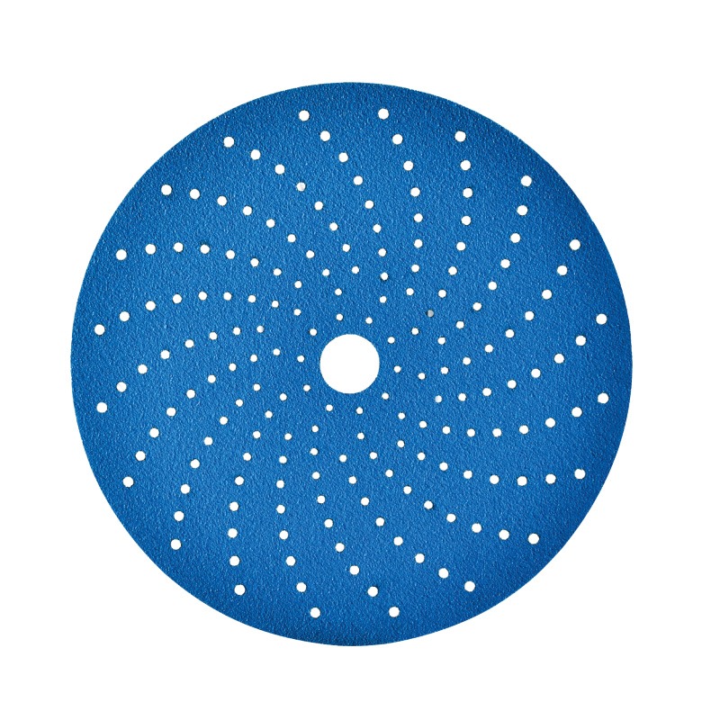 Blauw aangepast schuurpapier