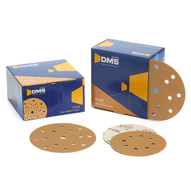 Kleigeel schuurpapier